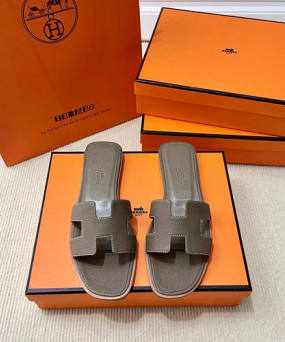 에르메스 올수공 오란 슬리퍼 샌들 앱송 45